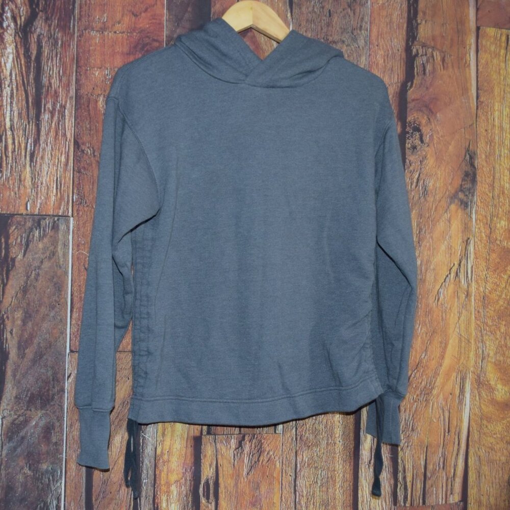 American Eagle AERIE Women's Sz XS Ruched Pull Side Tie Hoodie Hooded Sweatshirt